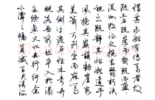 书法知识,钢笔行书的特征