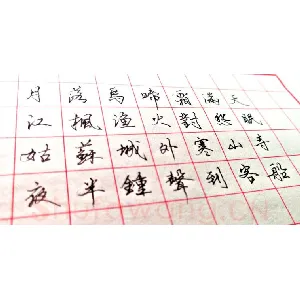 钢笔书法中字的结构最重要