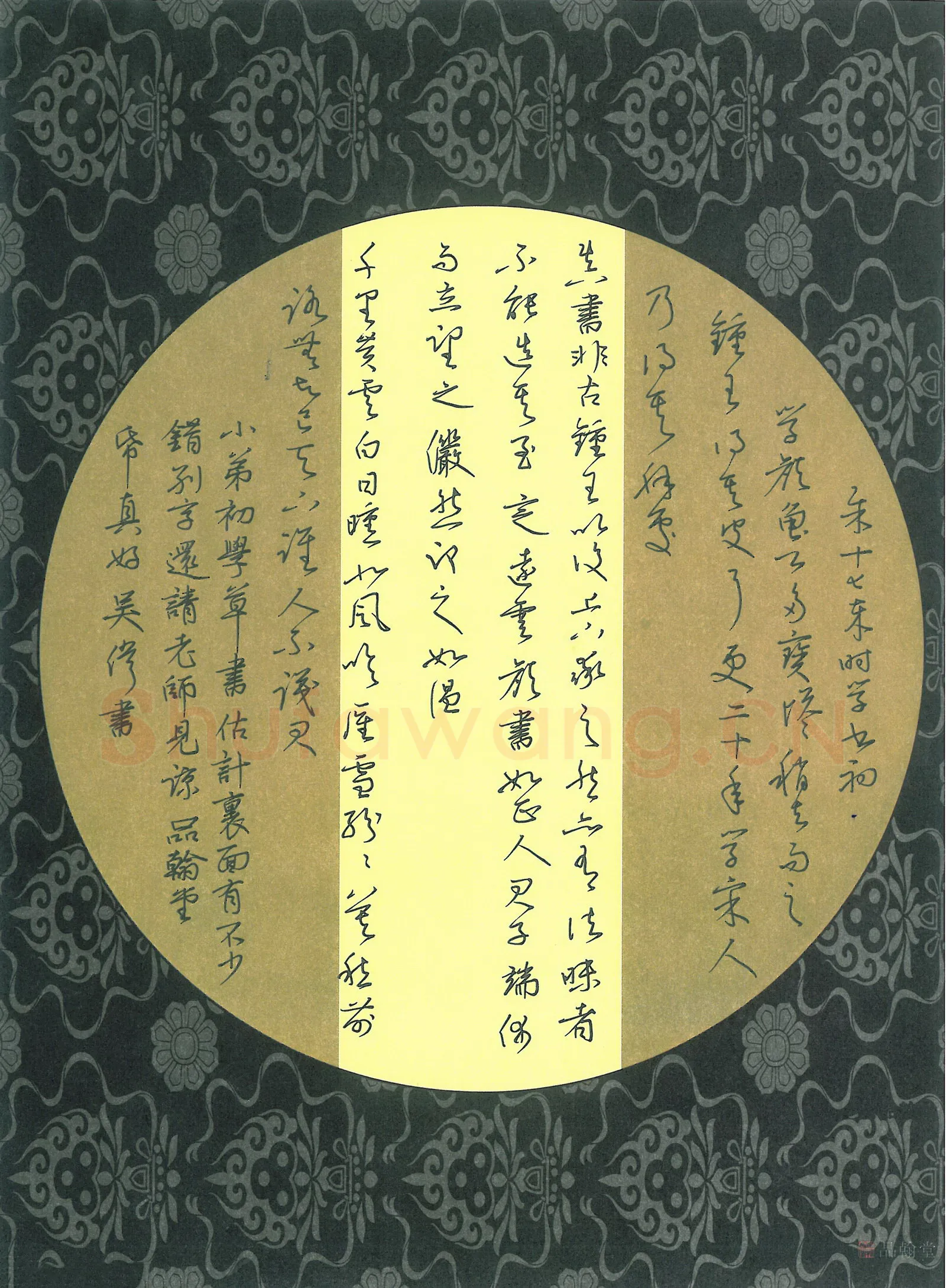吴伟硬笔行草画禅室随笔节录,吴伟硬笔书法作品