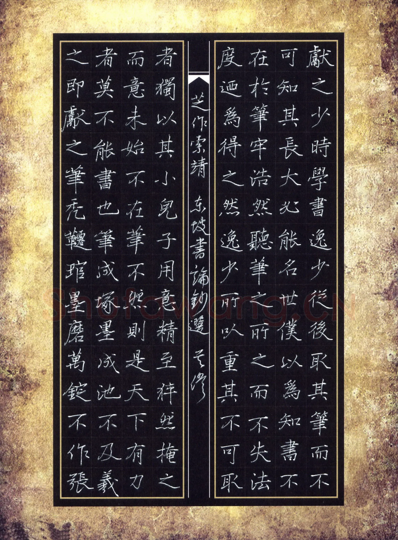 吴伟硬笔楷书东坡书论抄选,吴伟硬笔书法作品