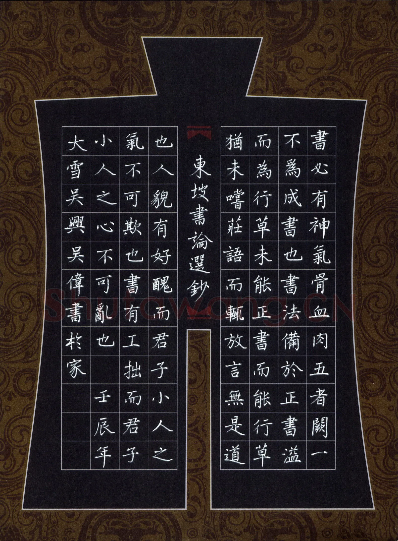 吴伟硬笔楷书东坡书论抄选,吴伟硬笔书法作品