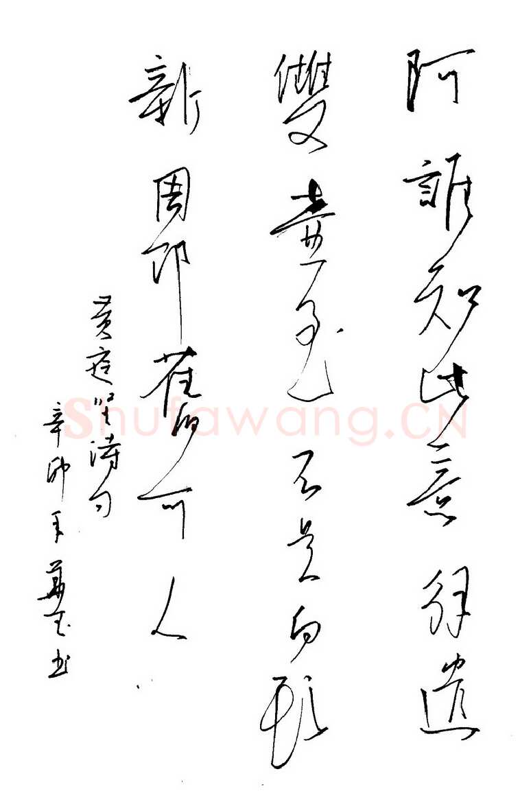陈华武硬笔行草黄庭坚诗句,陈华武硬笔书法作品