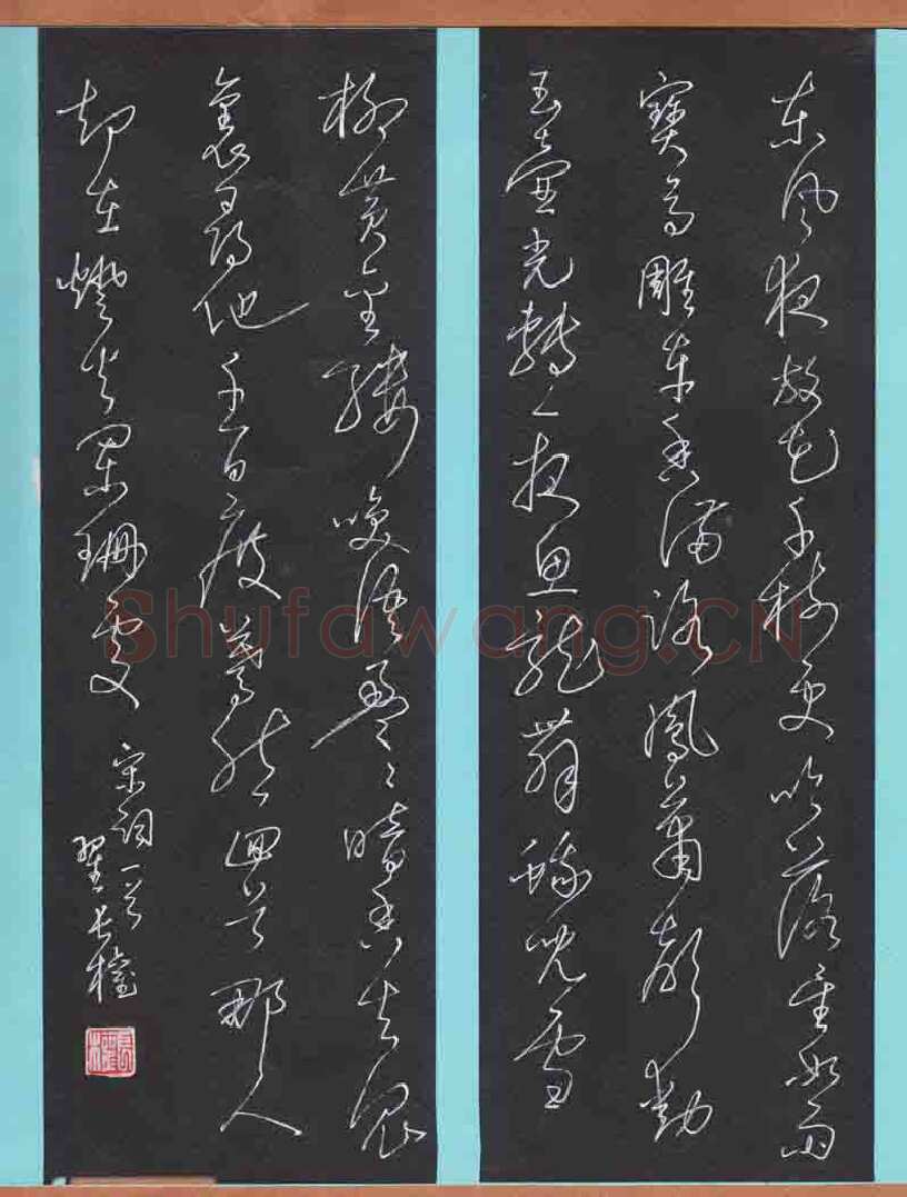 翟长权硬笔草书宋词一首,翟长权硬笔书法作品