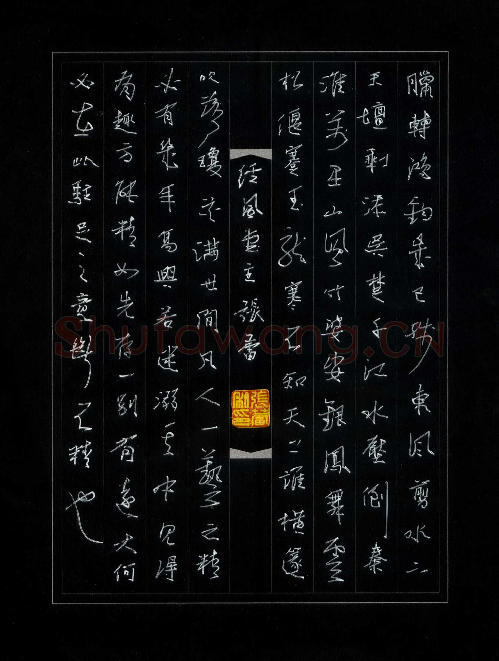 张蕾硬笔行草古诗选抄,张蕾硬笔书法作品