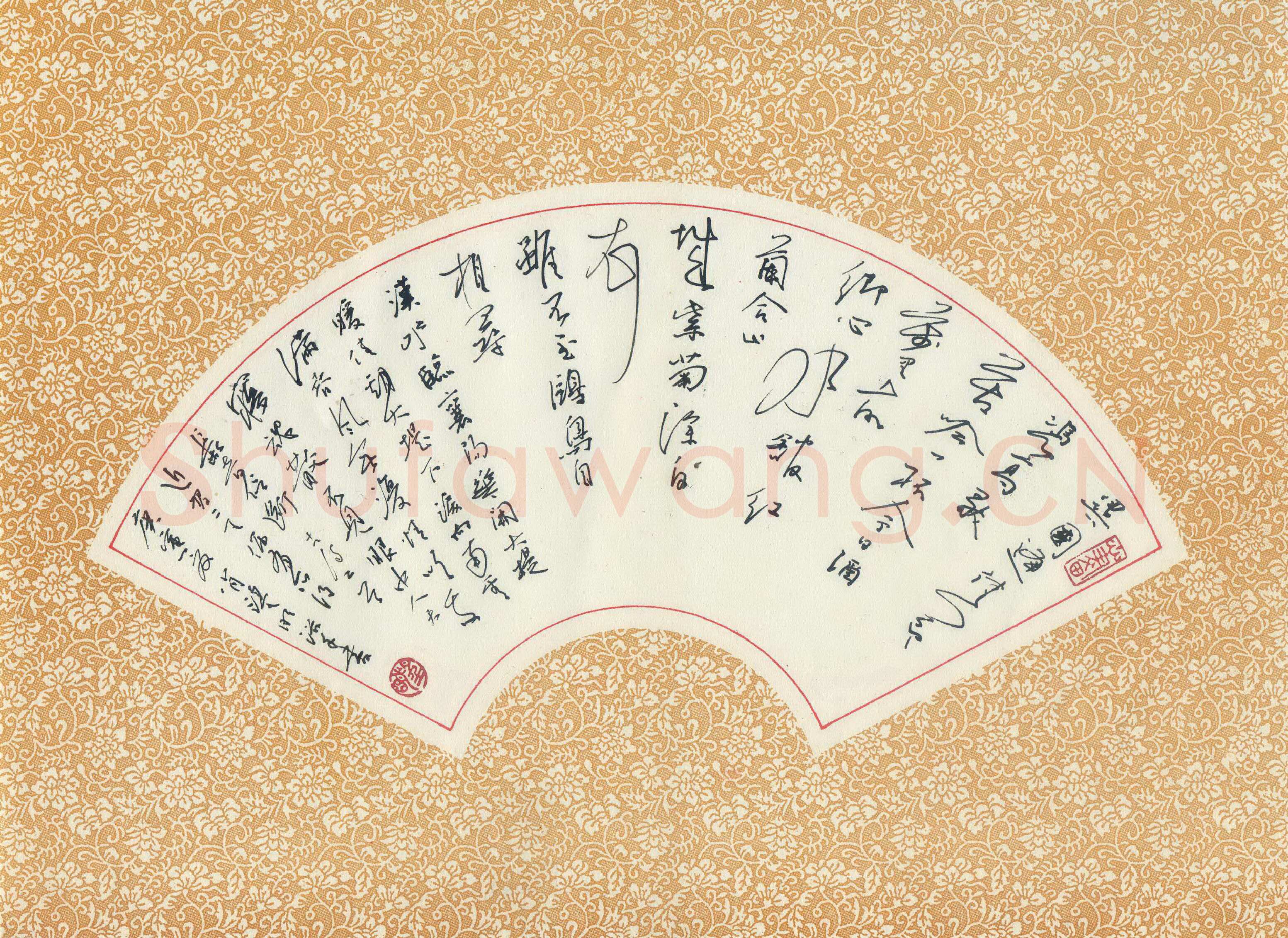 萧望明硬笔行草古诗二首,萧望明硬笔书法作品