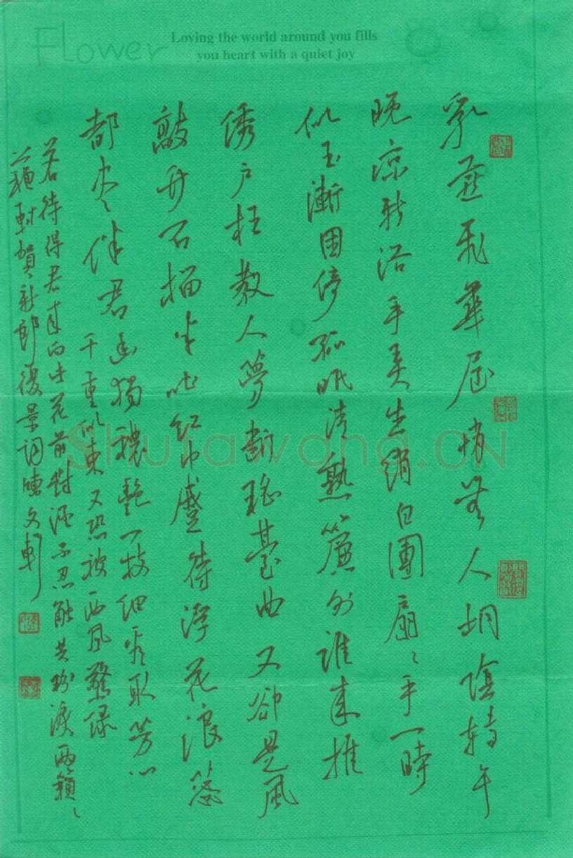 陈文轩硬笔行书苏轼词贺新郎,陈文轩硬笔书法作品