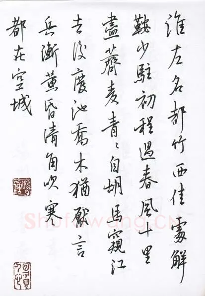 陈文轩硬笔行书宋词小册,陈文轩硬笔书法作品