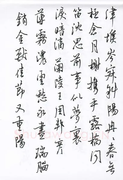 陈文轩硬笔行书宋词小册,陈文轩硬笔书法作品