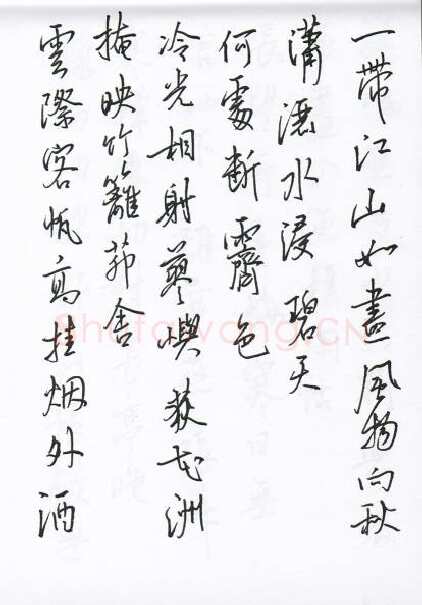 陈文轩硬笔行书宋词小册,陈文轩硬笔书法作品