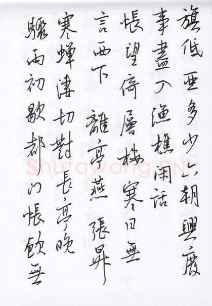 陈文轩硬笔行书宋词小册,陈文轩硬笔书法作品