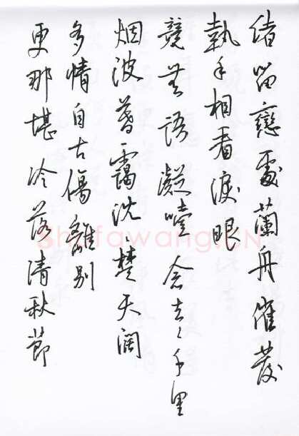 陈文轩硬笔行书宋词小册,陈文轩硬笔书法作品