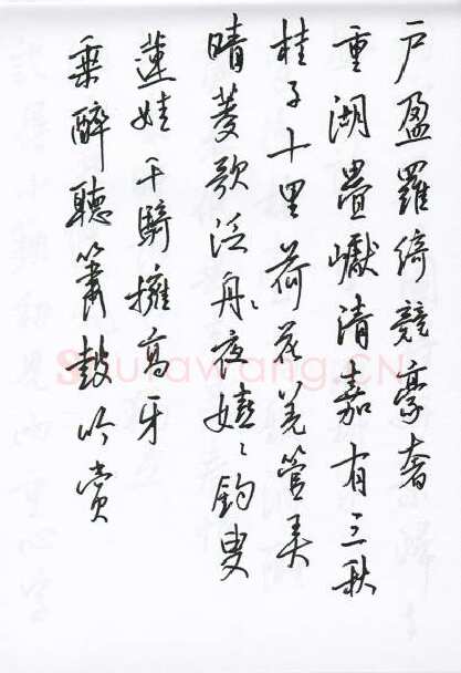 陈文轩硬笔行书宋词小册,陈文轩硬笔书法作品