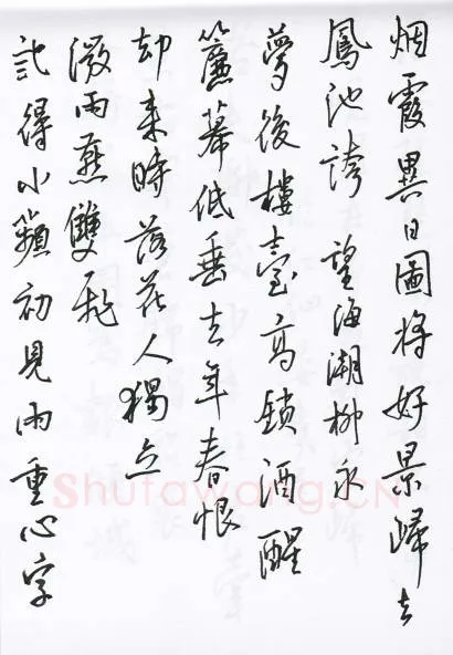 陈文轩硬笔行书宋词小册,陈文轩硬笔书法作品