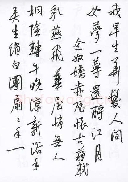 陈文轩硬笔行书宋词小册,陈文轩硬笔书法作品
