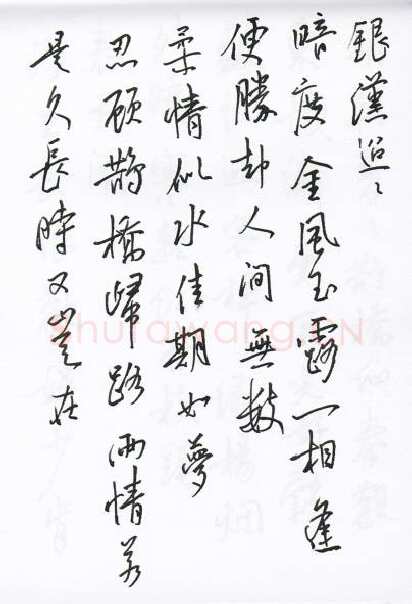 陈文轩硬笔行书宋词小册,陈文轩硬笔书法作品