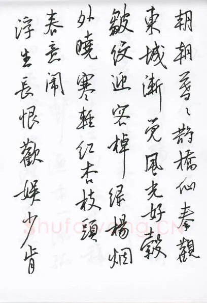 陈文轩硬笔行书宋词小册,陈文轩硬笔书法作品