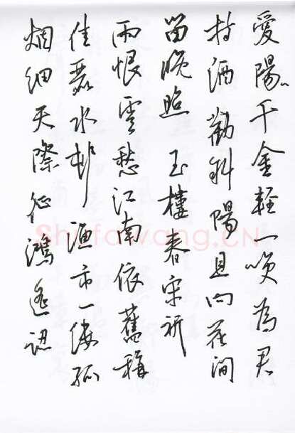 陈文轩硬笔行书宋词小册,陈文轩硬笔书法作品