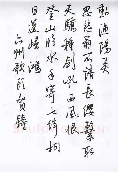 陈文轩硬笔行书宋词小册,陈文轩硬笔书法作品