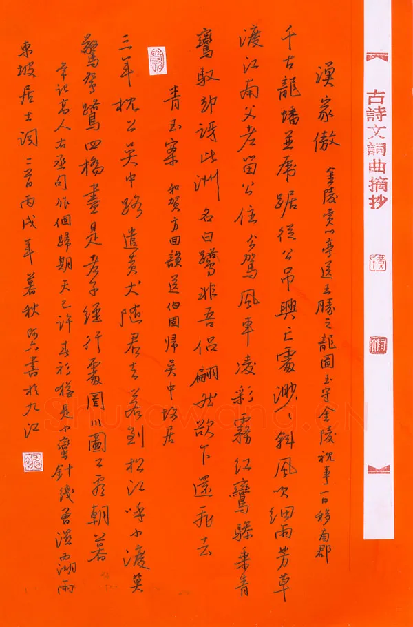 黄阿六硬笔行书东坡词二首,黄阿六硬笔书法作品