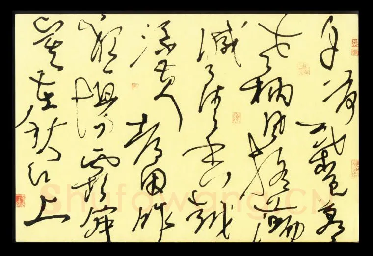 陈舟波硬笔草书千荷叶,陈舟波硬笔书法作品