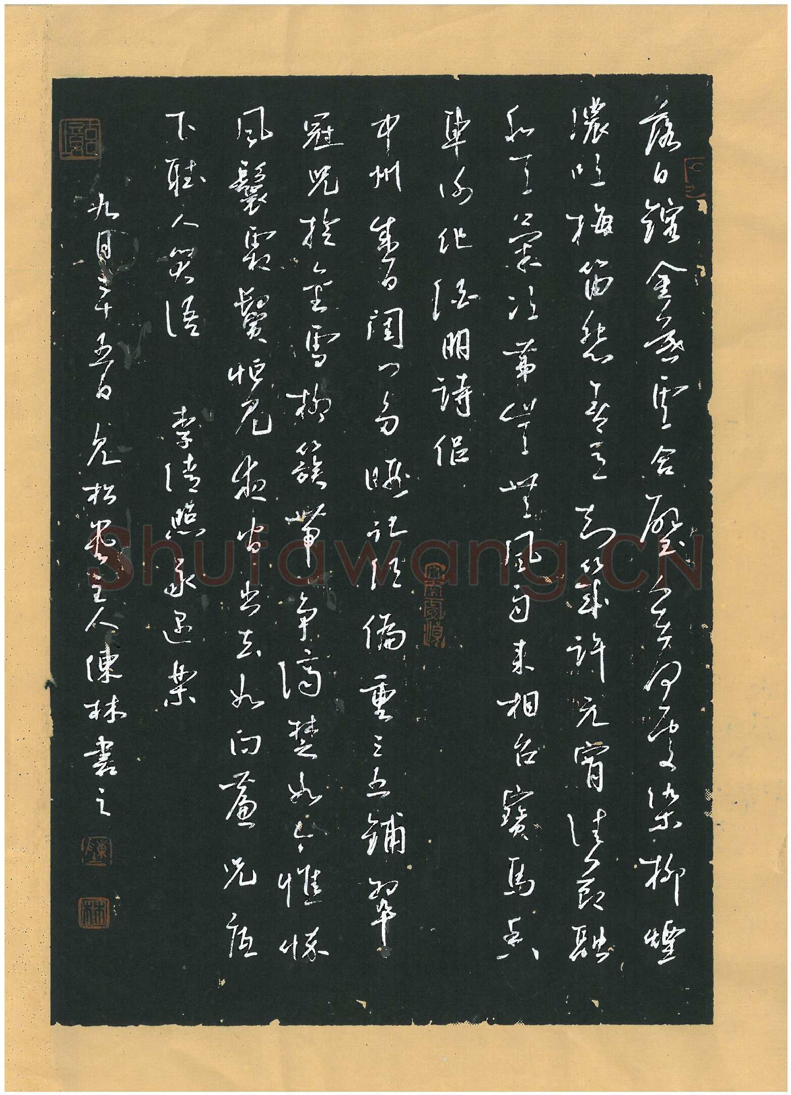 陈林硬笔行草李清照词永遇乐,陈林硬笔书法作品