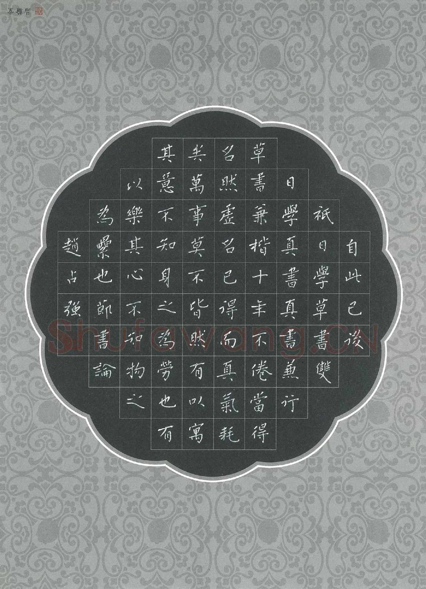 赵占强硬笔楷书书论节录,赵占强硬笔书法作品