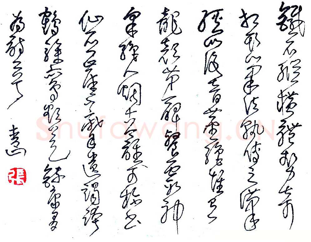 张青山硬笔录康有为诗二首 硬笔书法作品欣赏