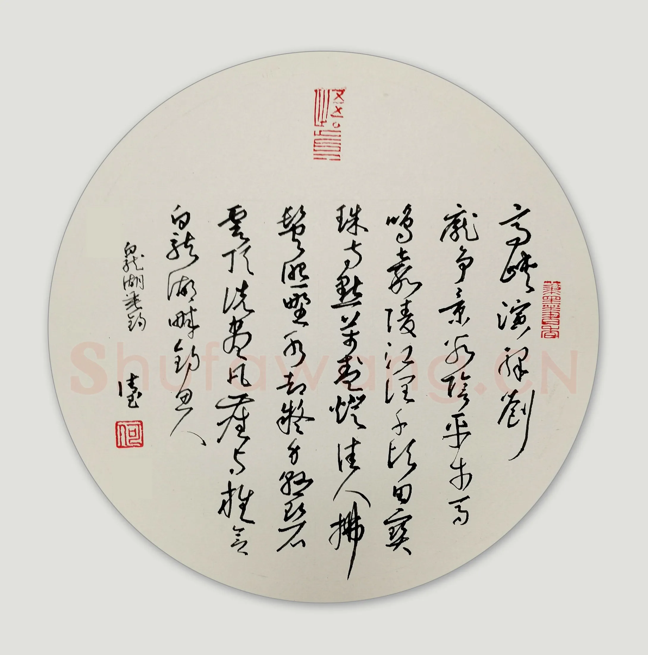 何清玉硬笔行草白龙湖垂钓,何清玉硬笔书法作品