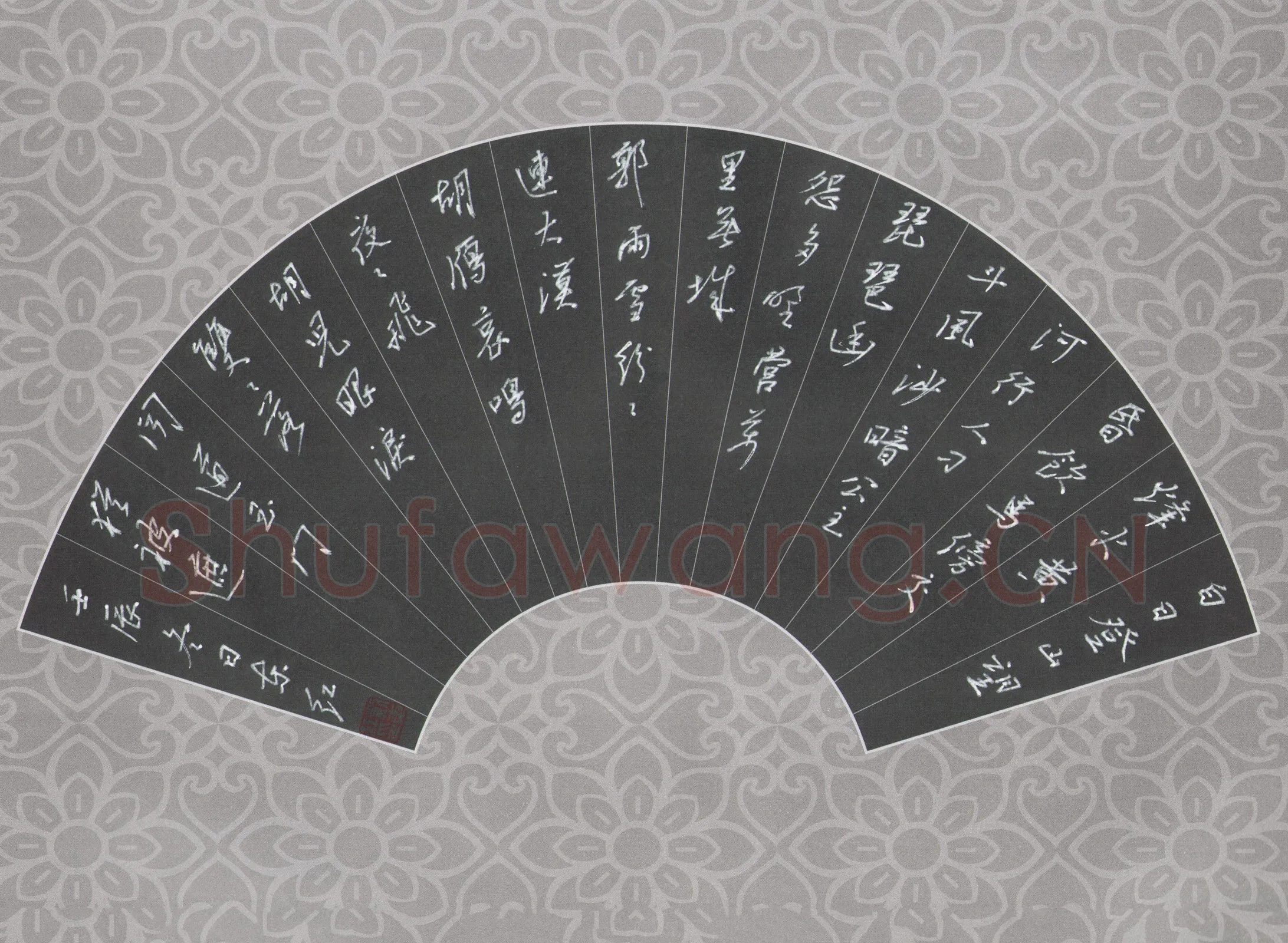 刘东红硬笔行书李颀诗古从军行,刘东红硬笔书法作品