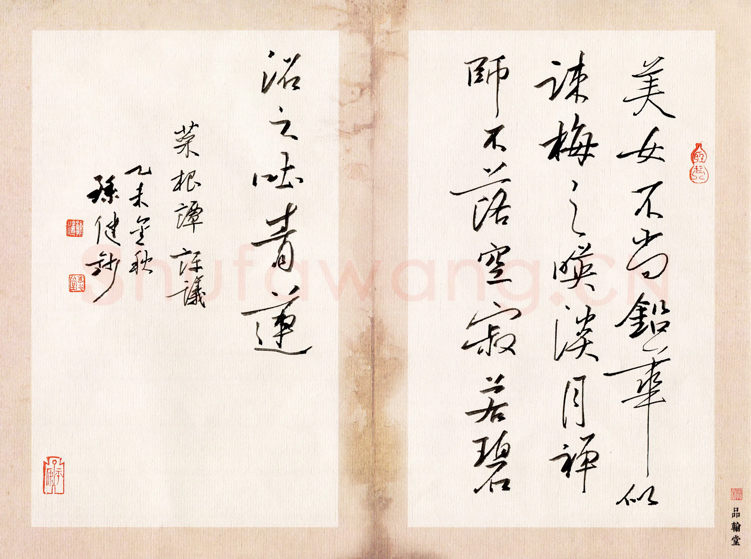 孙健硬笔行书菜根谭评议,孙健硬笔书法作品