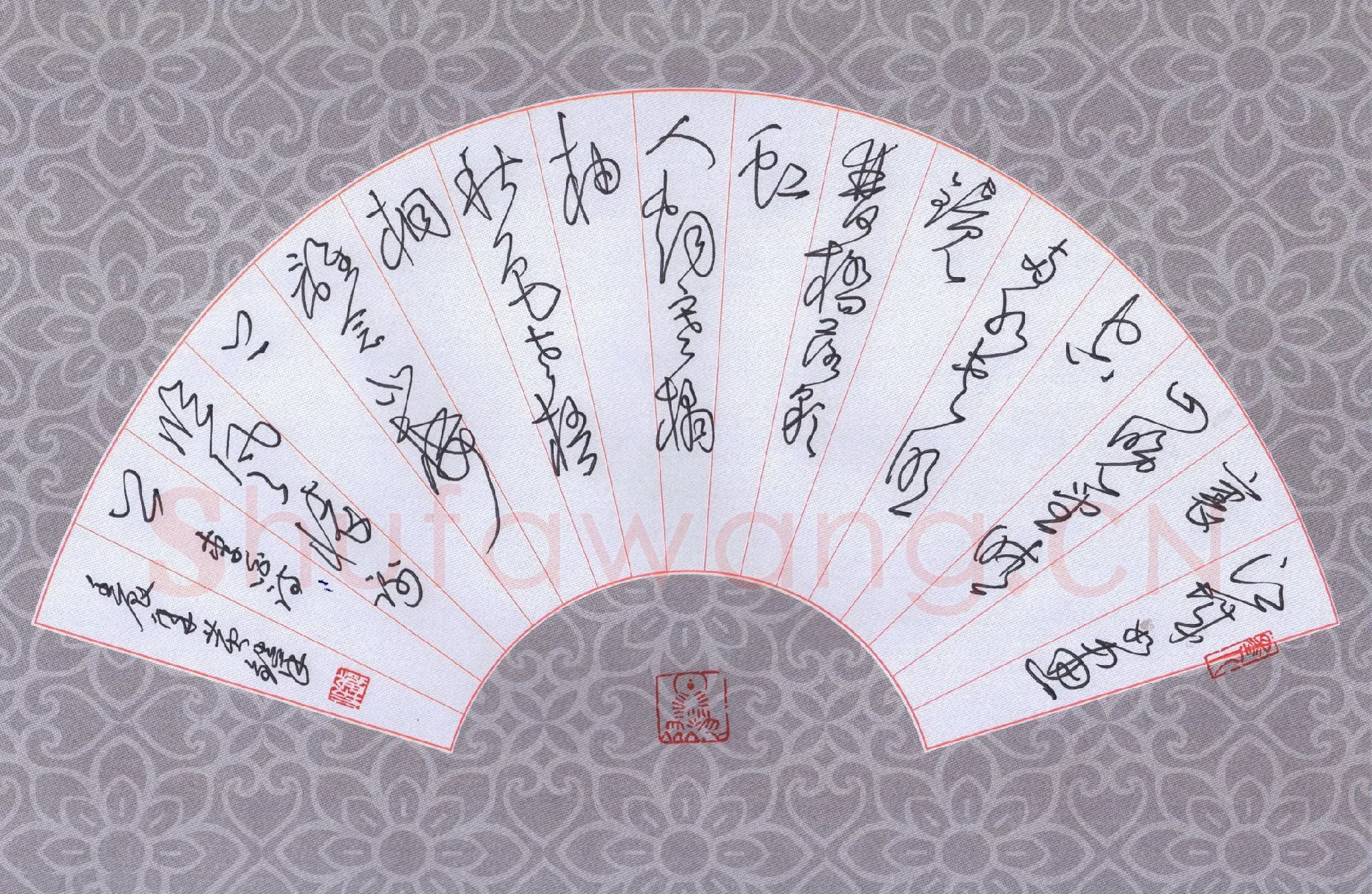 黄镇洋硬笔草书李白诗,黄镇洋硬笔书法作品