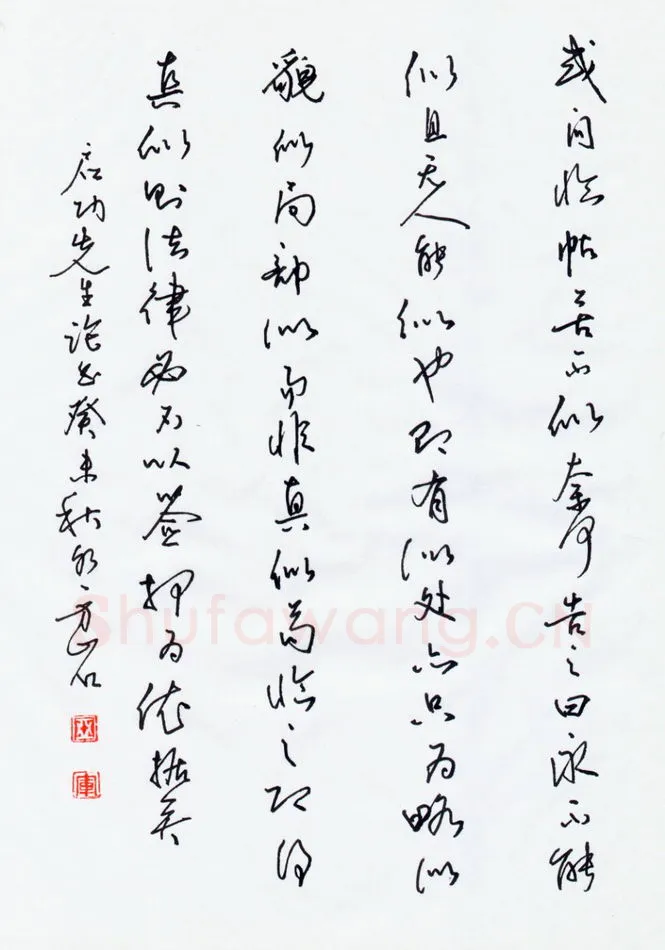 蒋亚军硬笔行草启功论书,蒋亚军硬笔书法作品