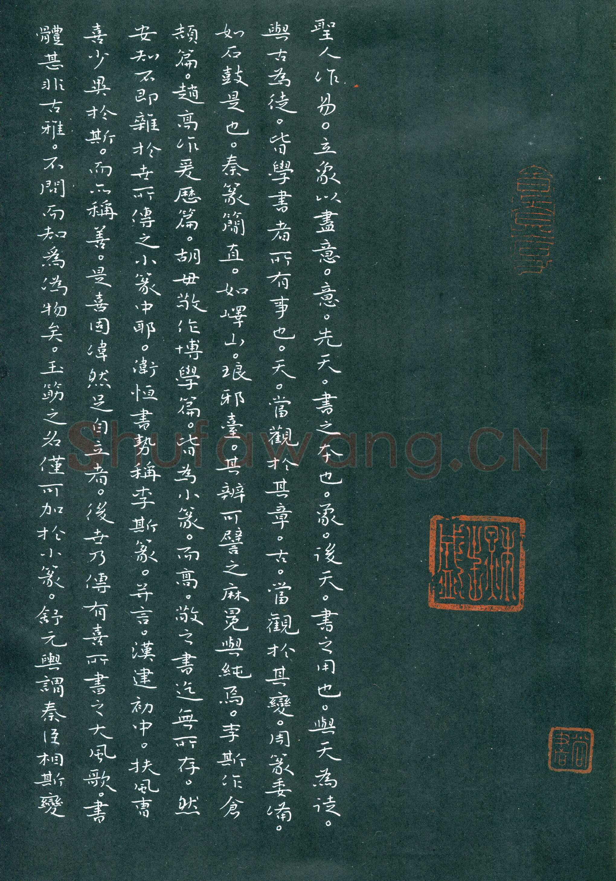 赵臻友硬笔楷书汉书节录,赵臻友硬笔书法作品