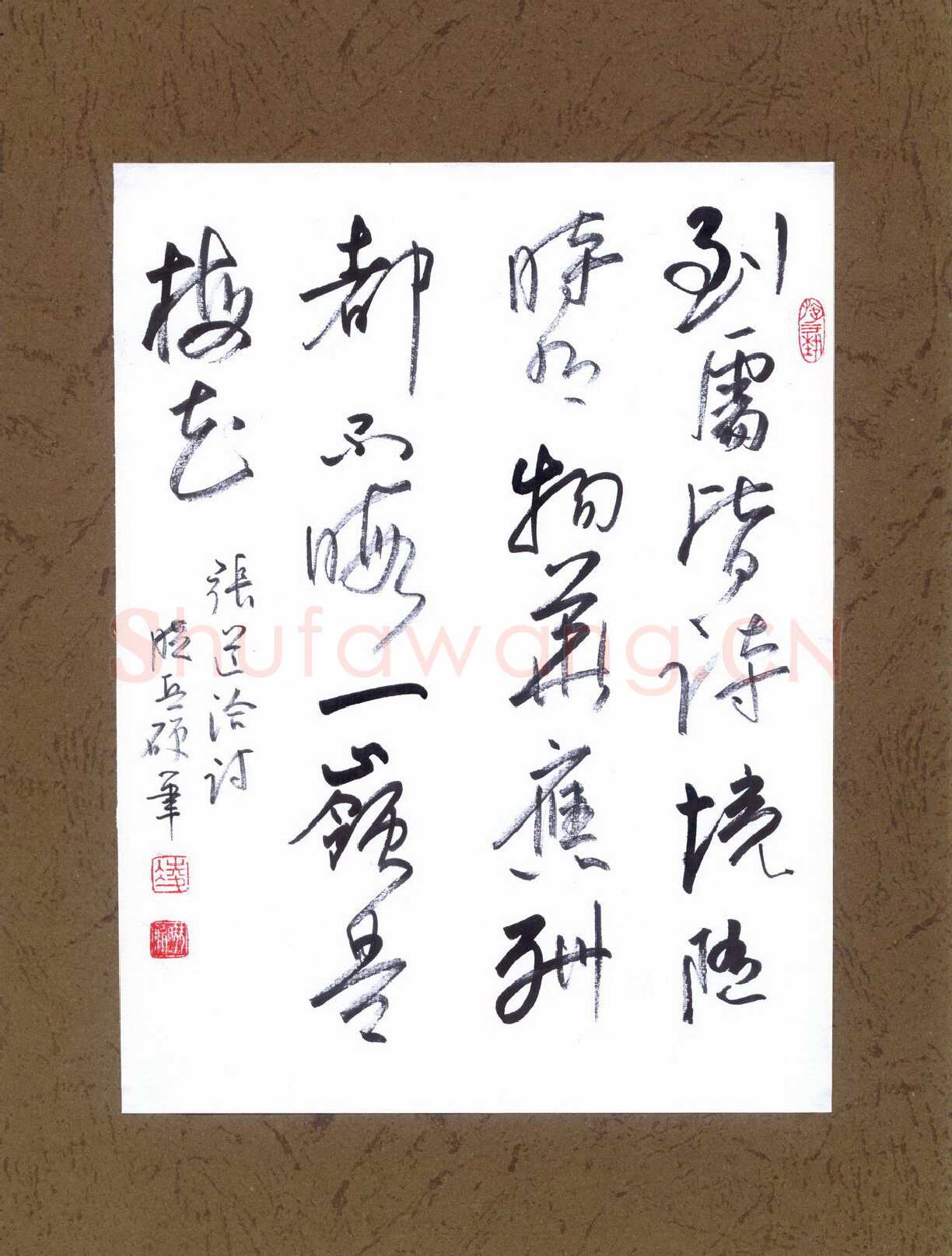 凌晓兵硬笔行书张道洽诗,硬笔书法作品