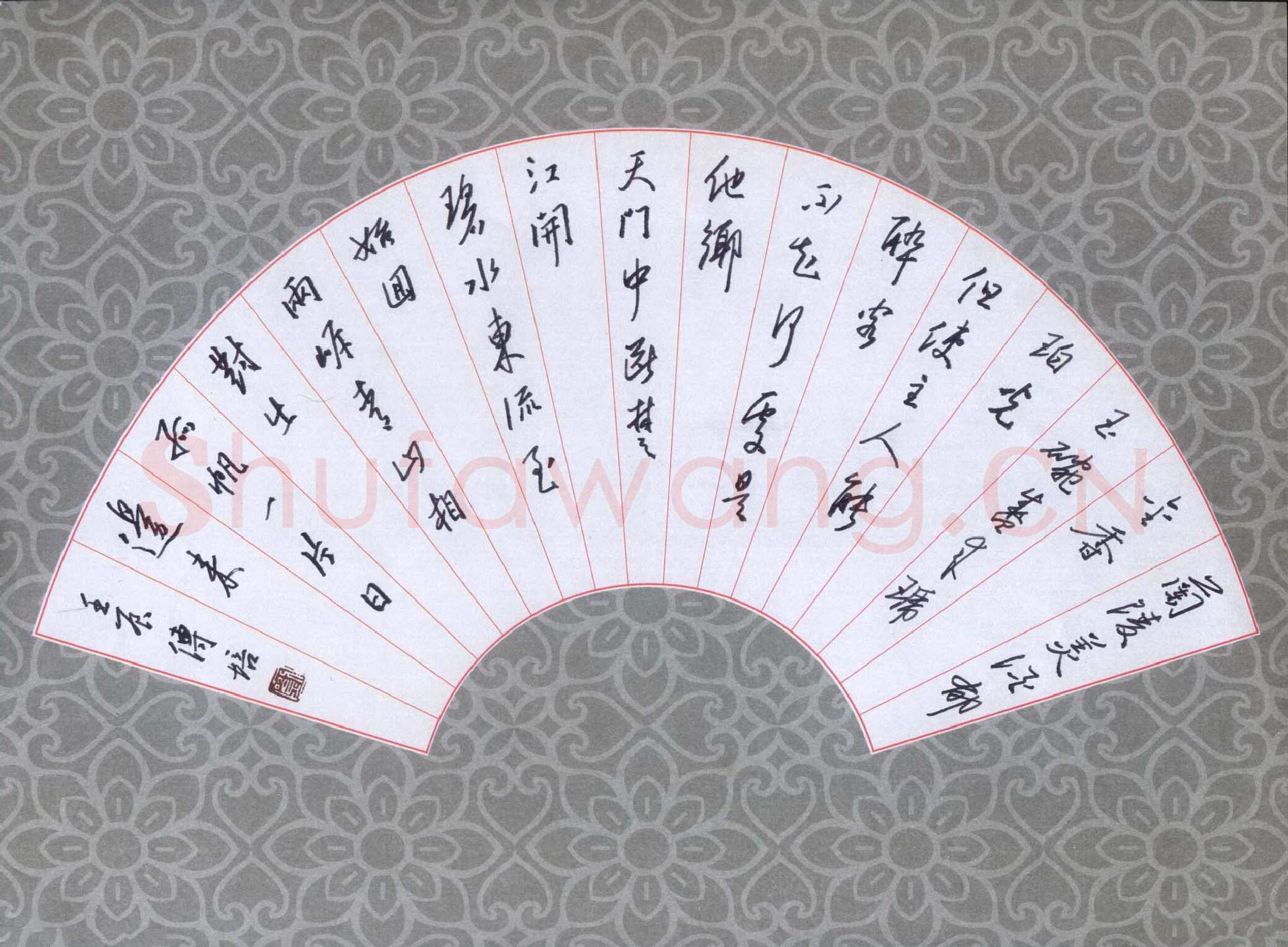 刘传培硬笔行书唐诗二首,刘传培硬笔书法作品