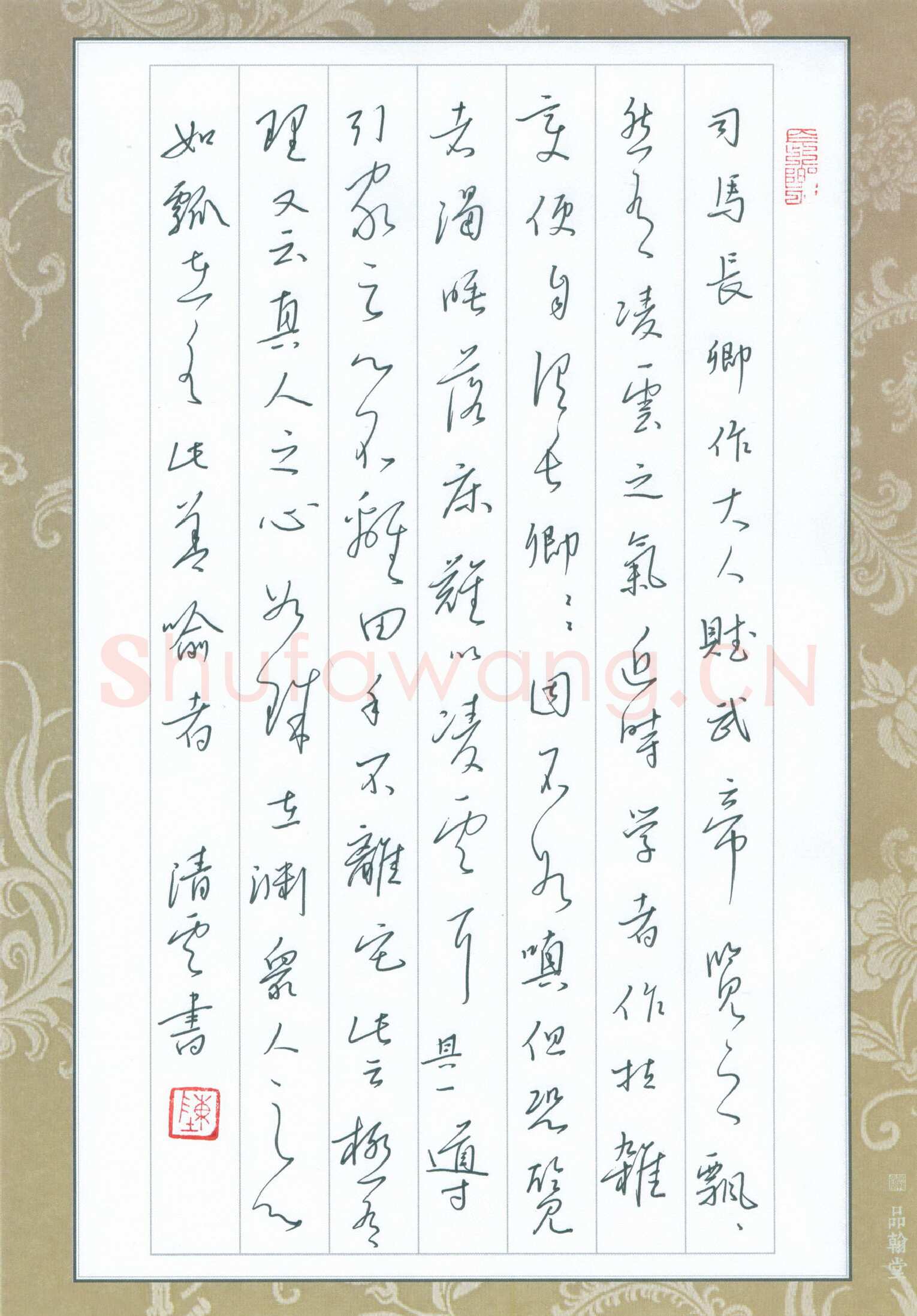 陈清云硬笔行草东坡书跋,陈清云硬笔书法作品