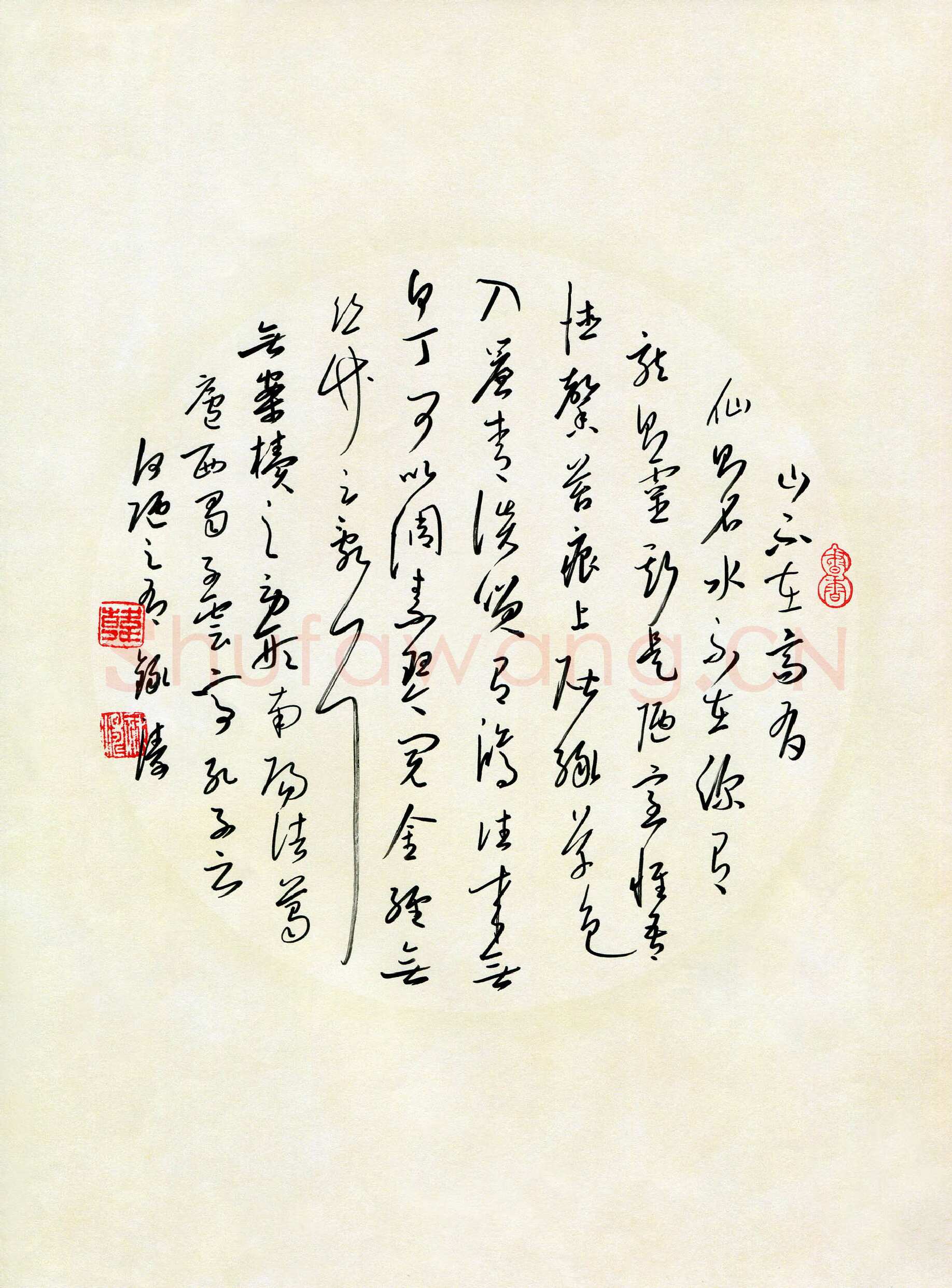 韩录涛硬笔行草刘禹锡文陋室铭,韩录涛硬笔书法作品