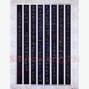 方存双 硬笔楷书 马越词水调歌头