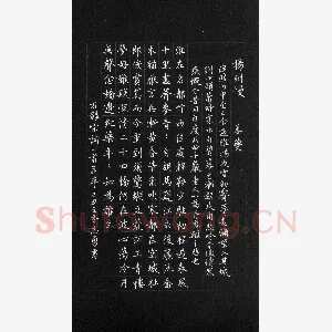 吴志勇 硬笔楷书 宋词一首