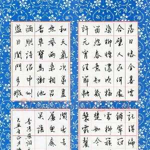 陈广 硬笔行书 李清照词永遇乐