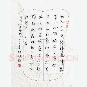 祁斌 硬笔行草 东坡居士词一首