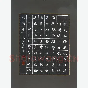 孙光松 硬笔楷书 岳阳楼记节录