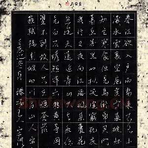 李宗洪 硬笔行书 苏轼诗
