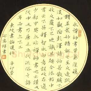 邢高祥 硬笔楷书 东坡书论选抄