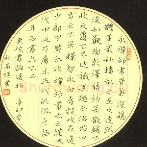 邢高祥 硬笔楷书 东坡书论选抄