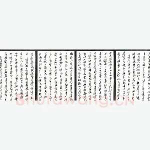 毛伟晓硬笔节录孙过庭书谱序文 硬笔书法作品