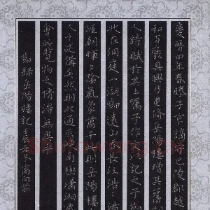 高向前 硬笔楷书 节录岳阳楼记