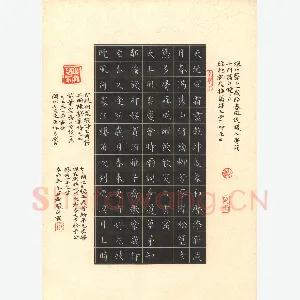 张开新 硬笔楷书 叶颙诗