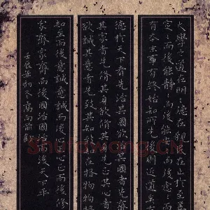 高向前 硬笔楷书 大学节录