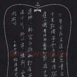 陶浪 硬笔行书 苏东坡词一首